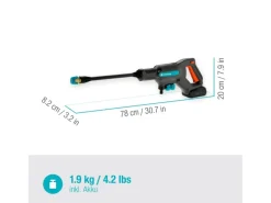 Akku-Mitteldruckreiniger AquaClean 24/18V P4A Set*Gardena Hot