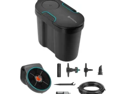 Gardena Wasserpumpe|Bewässerungssysteme|AquaBloom Set inkl. Wasserbehälter