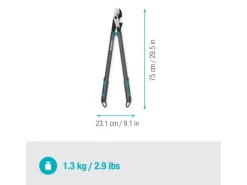 Astschere EnergyCut Pro L Bypass-Schneidprinzip für Grünes Frisches Holz*Gardena Discount