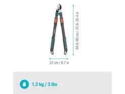 Astschere TeleCut Pro L Teleskopierbar für Frisches Holz*Gardena New