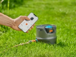 Bewässerungssystem AquaPrecise Solarbetrieben für Rasen*Gardena Clearance