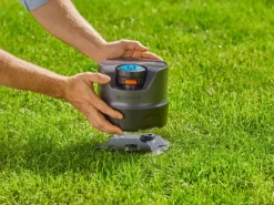 Bewässerungssystem AquaPrecise Solarbetrieben für Rasen*Gardena Clearance