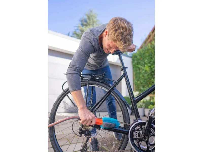 Gardena Kombisysteme|Cleansystem Fahrradbürste Blau