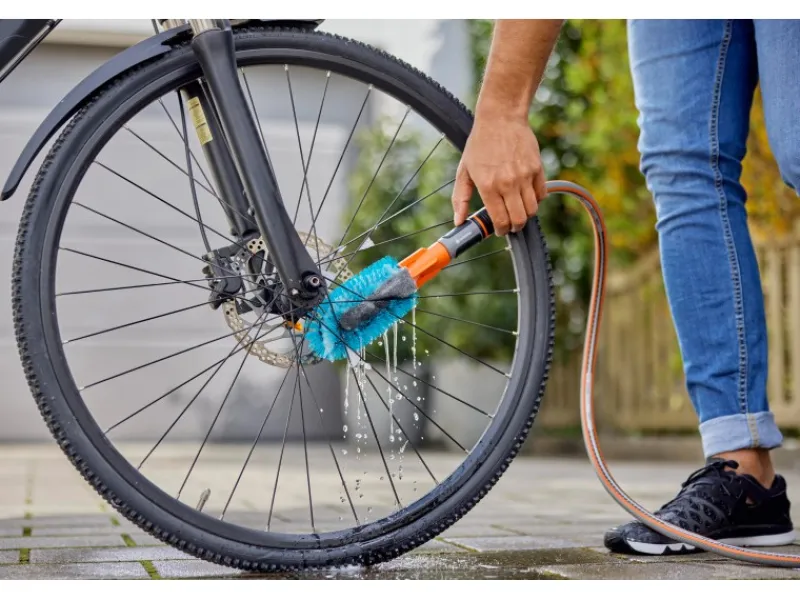 Gardena Kombisysteme|Cleansystem Fahrradbürste Blau