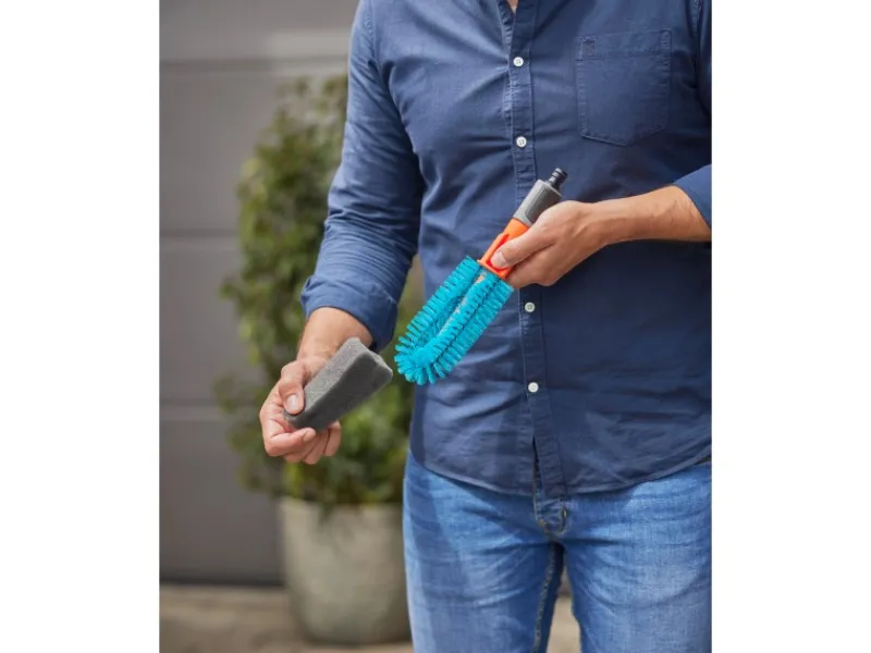 Gardena Kombisysteme|Cleansystem Fahrradbürste Blau
