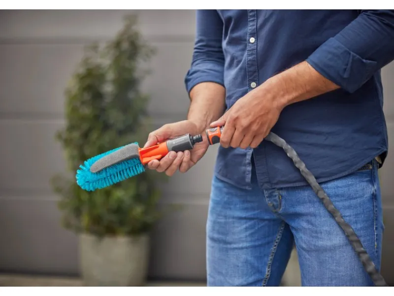 Gardena Kombisysteme|Cleansystem Fahrradbürste Blau