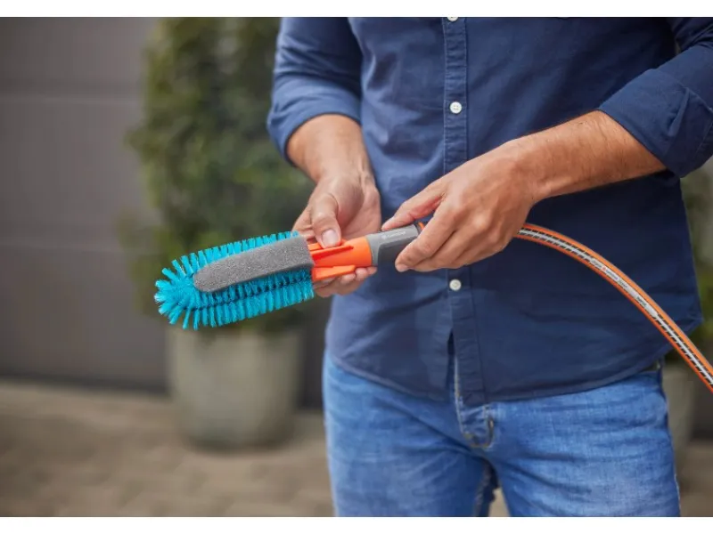 Gardena Kombisysteme|Cleansystem Fahrradbürste Blau