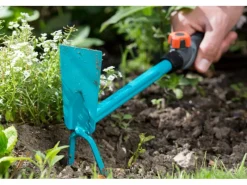 Gardena Bodenbearbeitung|Kombisysteme|combisystem-Kleinhäckchen gerades Blatt 2 Zinken