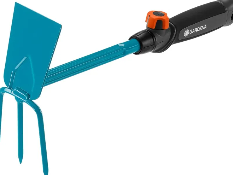 Gardena Kombisysteme|Bodenbearbeitung|combisystem-Kleinhäckchen gerades Blatt 3 Zinken