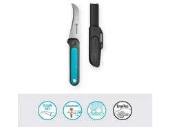 Gardena Baumscheren|Erntemesser VeggieCut inkl. Gürtelholster mit integriertem Schleifstein