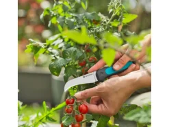 Gardena Baumscheren|Erntemesser VeggieCut inkl. Gürtelholster mit integriertem Schleifstein