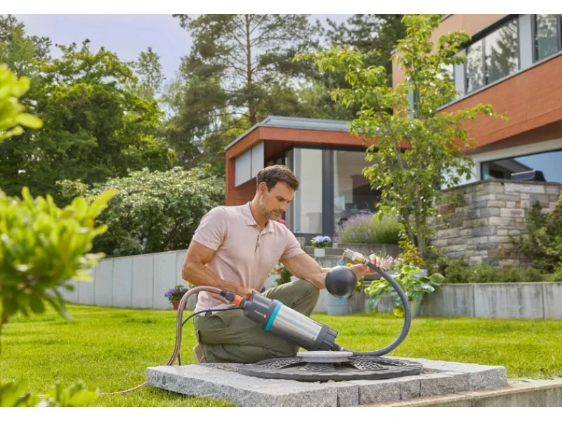 Gardena Wasserpumpe|Brunnenpumpe|Filter Schwimmende Absaugung