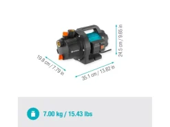 Gardena Wasserpumpe|Gartenpumpe 3700/4 P Basic