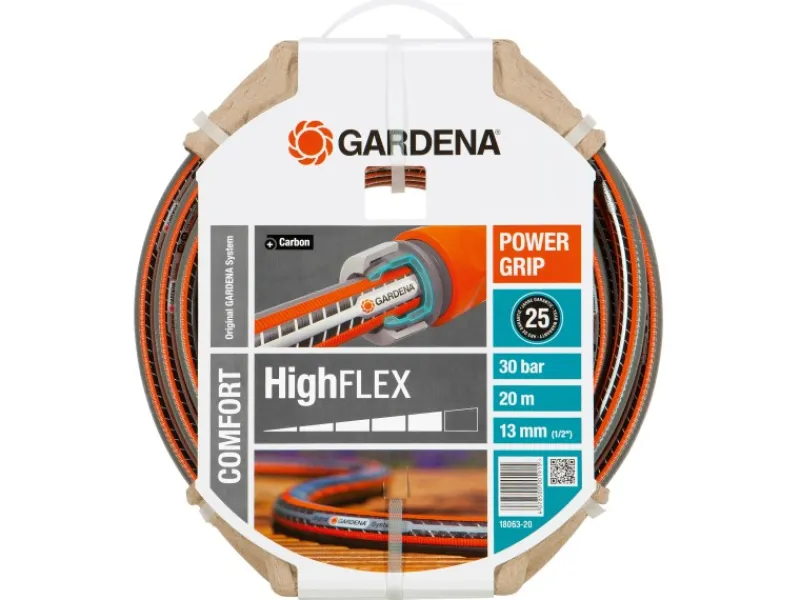 Gardena Schlauch Kupplungen|Gartenschläuche|Gartenschlauch Comfort High Flex Ø 13 mm (1/2") 20 m mit PowerGrip