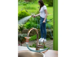 Gardena Schlauch Kupplungen|Indoor Grundausstattung-Aktion Set mit Bewässerungsbrause und Zubehör