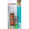 Gardena Schlauch Kupplungen|Kupplungs-Satz 13 mm (1/2") / 15 mm (5/8")