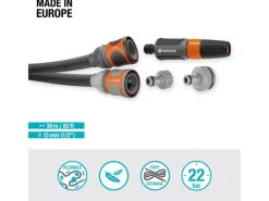 Liano™ Life 30 m Set Gartenschlauch, Spritze und mehr 13 mm (1/2")*Gardena Online