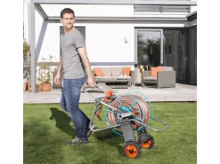 Metall-Schlauchwagen 100*Gardena Clearance