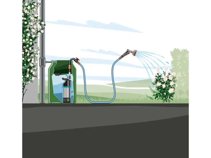 Regenfasspumpe 4700/2 Inox*Gardena Outlet