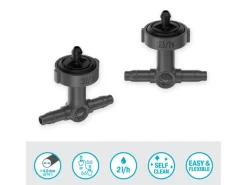 Reihentropfer druckausgleichend versorgt zuverlässig mit Wasser 10 Stück*Gardena Online