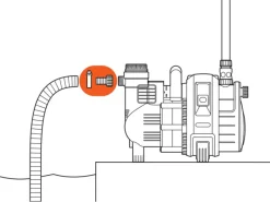 Gardena Wasserpumpe|Saugschlauch-Anschlusstück 25 mm (1")