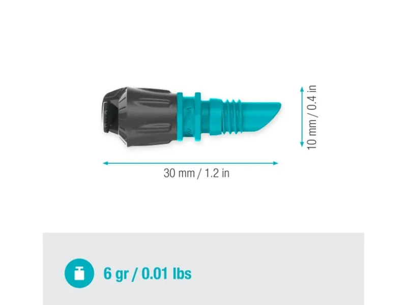 Sprühdüse 180° Bewässerung von Blumen- und Gemüsebeeten 5 Stück*Gardena New
