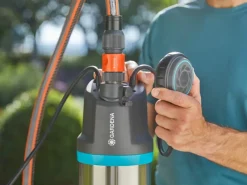 Gardena Brunnenpumpe|Wasserpumpe|Tauch-Druckpumpe 5900/4 inox