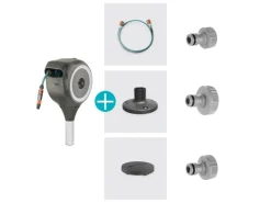 Terrassen-Schlauchbox RollUp S mit 15 m Gartenschlauch*Gardena Clearance