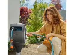 Terrassen-Schlauchbox RollUp S mit 15 m Gartenschlauch*Gardena Clearance