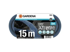 Gardena Gartenschläuche|Textilschlauch-Set Liano Xtreme 15 m
