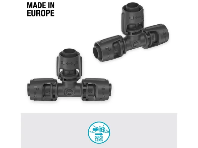 T-Stück 13 mm 1/2" einfache Abzweigung Micro-Drip-System 2 Stück*Gardena Outlet