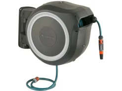 Wand-Schlauchbox Roll Up M/L Weiß mit 25 m Gartenschlauch*Gardena Online