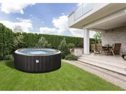 Outdoor Whirlpools|GardWell Whirlpool City aufblasbar 3 Personen rund Ø 165 cm x 70 cm