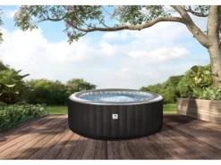 Outdoor Whirlpools|GardWell Whirlpool City aufblasbar 3 Personen rund Ø 165 cm x 70 cm