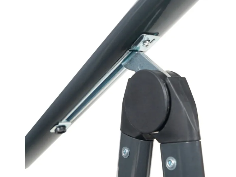 Gartenstuhl Balkonstuhl FLORENZ Anthrazit - Gartenstuhl FLORENZ, robustes Aluminiumgestell für Garten*Garmio Best