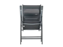 Gartenstuhl Balkonstuhl FLORENZ Anthrazit - Gartenstuhl FLORENZ, robustes Aluminiumgestell für Garten*Garmio Best