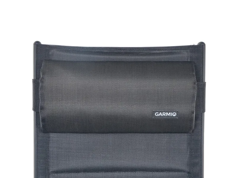 Garmio Gartenstühle|Gartenstuhl Balkonstuhl FLORENZ Schwarz - Gartenstuhl FLORENZ, robustes Aluminiumgestell für Garten