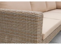 Garten Eckbank-Gruppe Pamplona 2-tlg. Natur*Merxx Sale