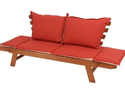 Garden Pleasure Gartenbänke|Gartenbank Fortuna 2-Sitzer 75 x 192 x 68 cm