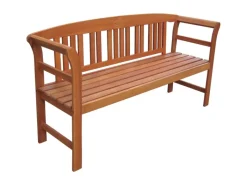 Garden Pleasure Gartenbänke|Gartenbank Harland mit Rose 3-Sitzer