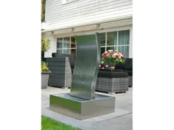 AcquaArte Brunnenpumpe|Gartenbrunnen|Gartenbrunnen-Set Genova