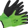 Gartenhandschuh Latex-Teilbeschichtung Grün Größe 8*LUX-TOOLS Hot