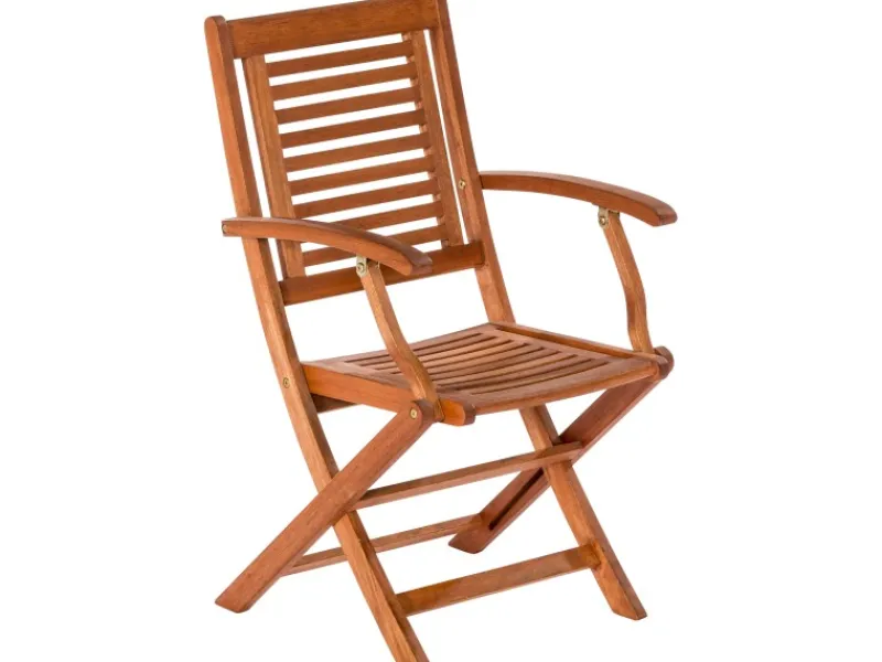 Gartenklappsessel Cordoba Braun 2er Set*Merxx New