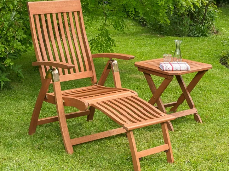 Merxx Gartenmöbel-Sets|Sonnenliegen|Garten-Set Comodoro 2-teilig