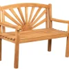 Gartenbank Sonne Teak 120 Cm*GarWoh Best