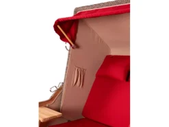 Strandkorb Nordstrand Teak PE Grey Dessin 585*GarWoh