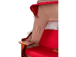 Strandkorb Nordstrand Mahagoni PE Grey Dessin 585*GarWoh