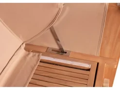 Strandkorb Rantum Teak PE Grey Dessin 522*GarWoh Best