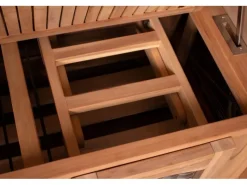 Strandkorb Rantum Teak PE Grey Dessin 529*GarWoh Hot