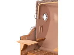 Strandkorb Rantum Grande Teak PE Shell Dessin 506*GarWoh Hot